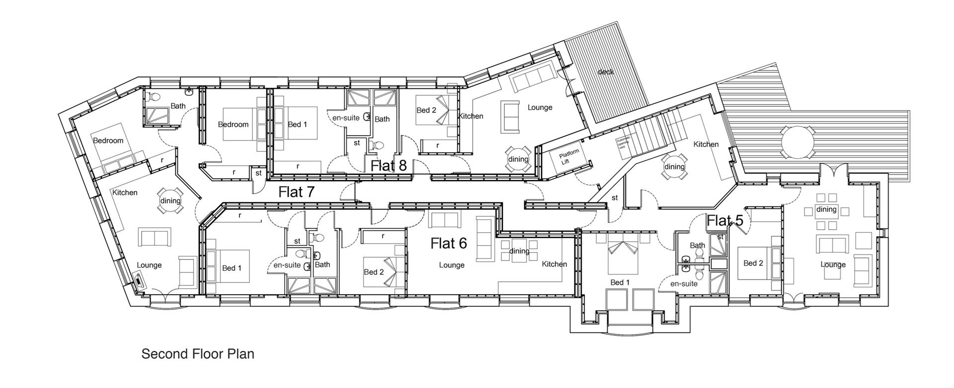 2 bedroom apartment To Let in Earby - Second Floor layout.jpg